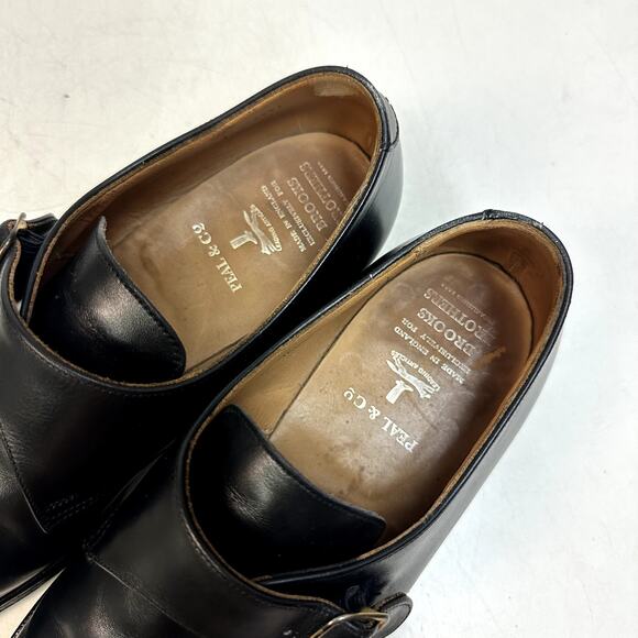 NEW HEELS Crockett & Jones x Brooks Brothers Single Monk Made in England 9 D main image 13